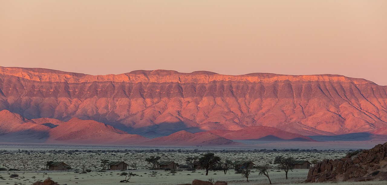 Puesta de sol, desierto de Namib, Namibia, 2018-08-05, DD 92